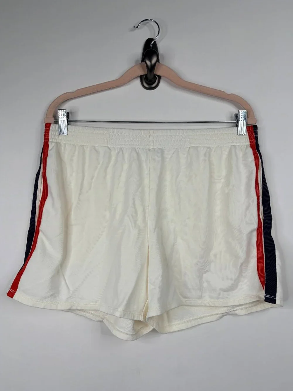 2/$30 J. Crew Terry Boxer Short With Stripes White Medium #A3659
